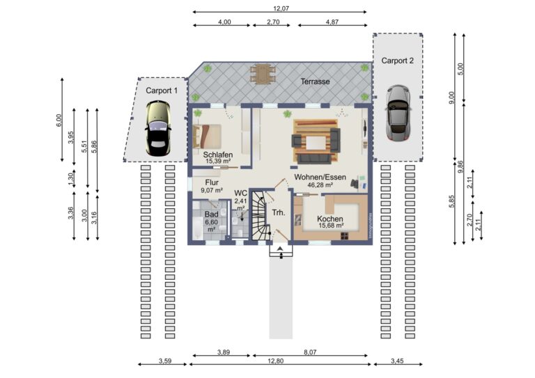 Grundriss EG